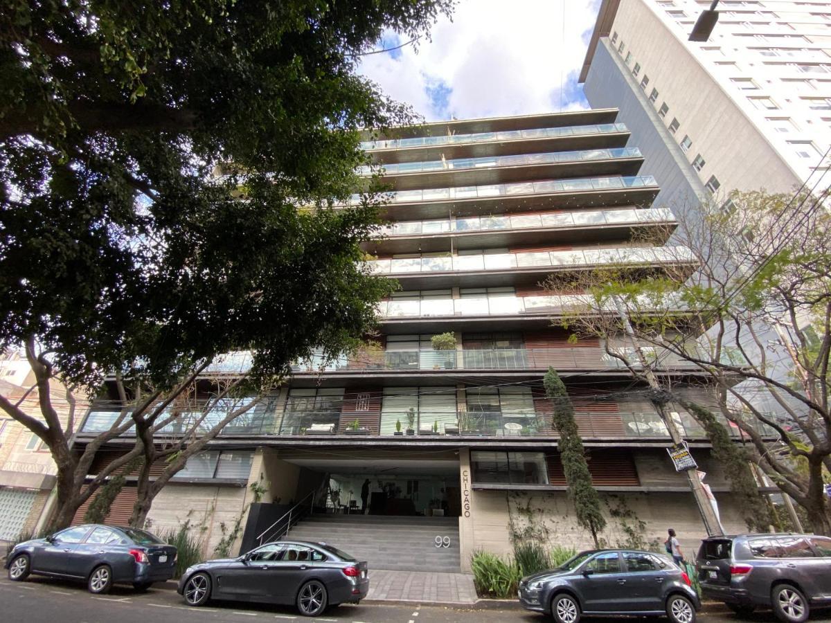 Chicago House Aparthotel Mexico City Luaran gambar